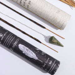 Ancient Witch Spell Incense - Prosperity - Aventurine Pendulum product image 4
