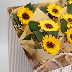 Soap Flower - Two Sunflower Bouquet product image 3