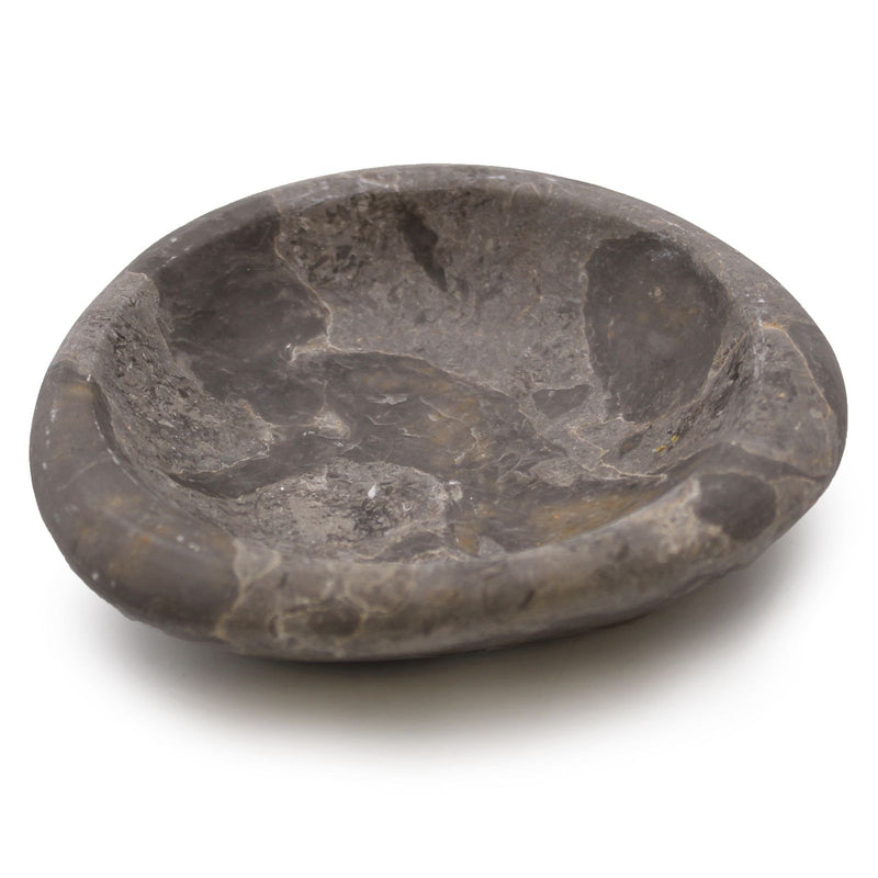 Tri-oval Marble Dish Soap Dishes & Dispensers product image