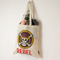 Nomad Sari Iconic Basic Tote Bag - REBEL - Natural 4oz product image