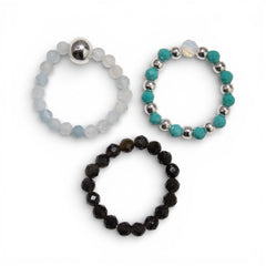 Nymph Spirit Gemstone Ring Set - Endless Ocean product image 9