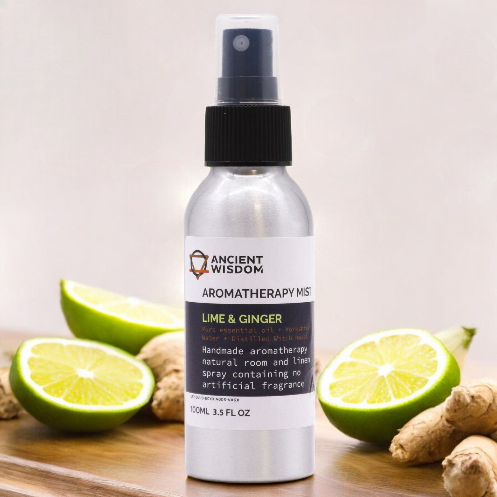 100ml Essential Oil Mist - Lime & Ginger product image