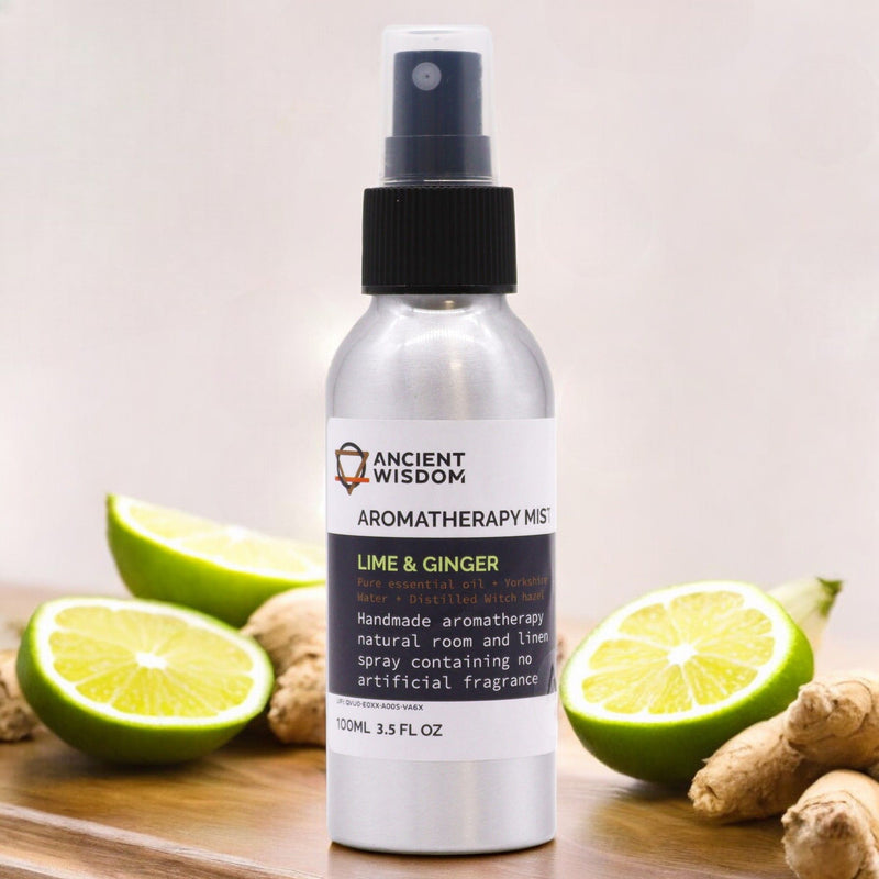 100ml Essential Oil Mist - Lime & Ginger product image