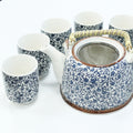 Herbal Teapot Set - Blue Pattern product image