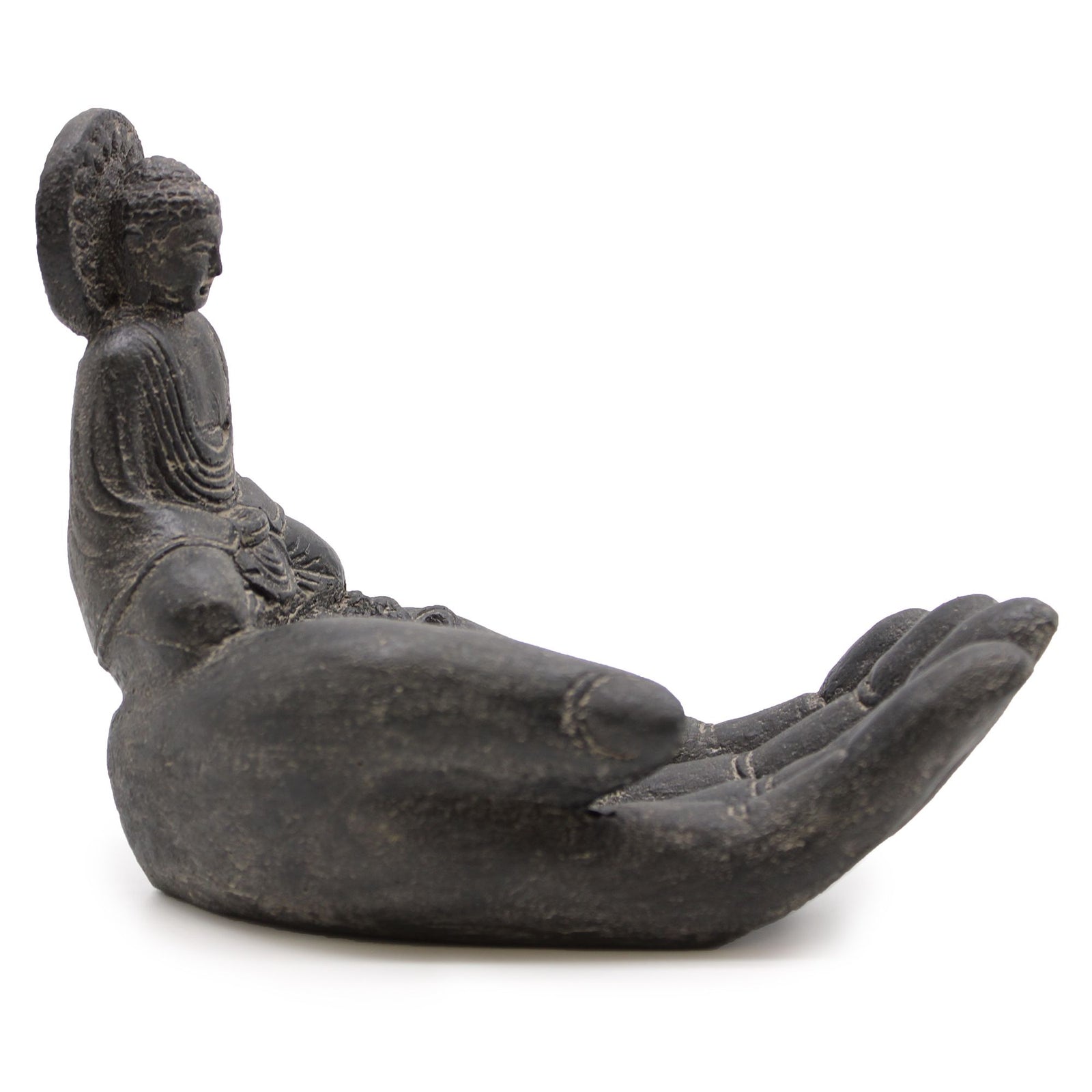 Buddah & Hand Incense Burner (black) product image
