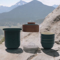 Travel Mountain Teapot Set - Four Friends - Travel Pack product image 5