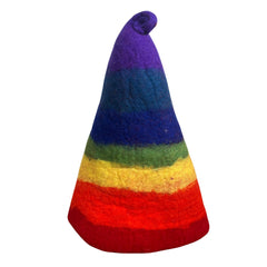 Felted Sauna Wizard Hat - Rainbow product image