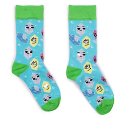 Hop Hare Bamboo Socks S/M - Lucky Gemstones product image 2
