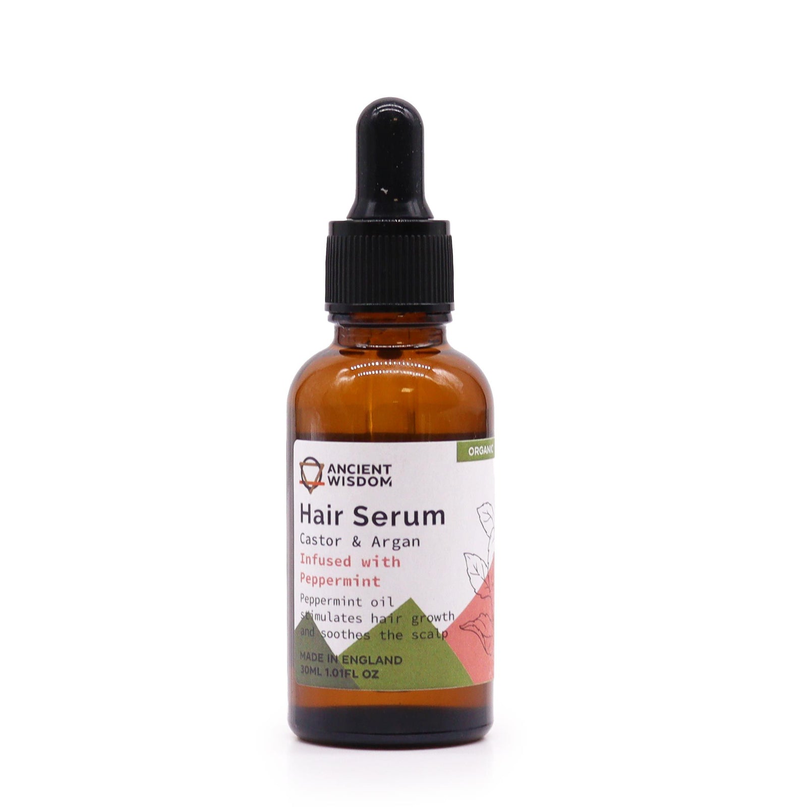 Organic Hair Serum 30ml - Peppermint product image