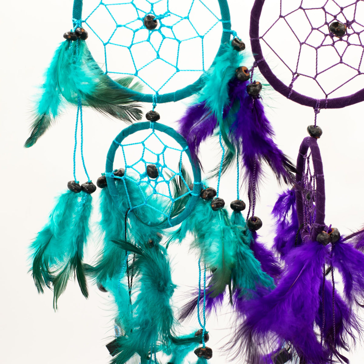 Bali Dreamcatchers - Medium Round - Turq/Pink/Purp product image 9