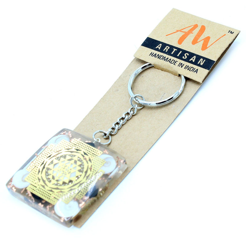 Orgonite Power Keyring - Home Protect Tourmaline product image