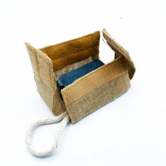 Jute Scrub Soap Pouch - Natural product image 2