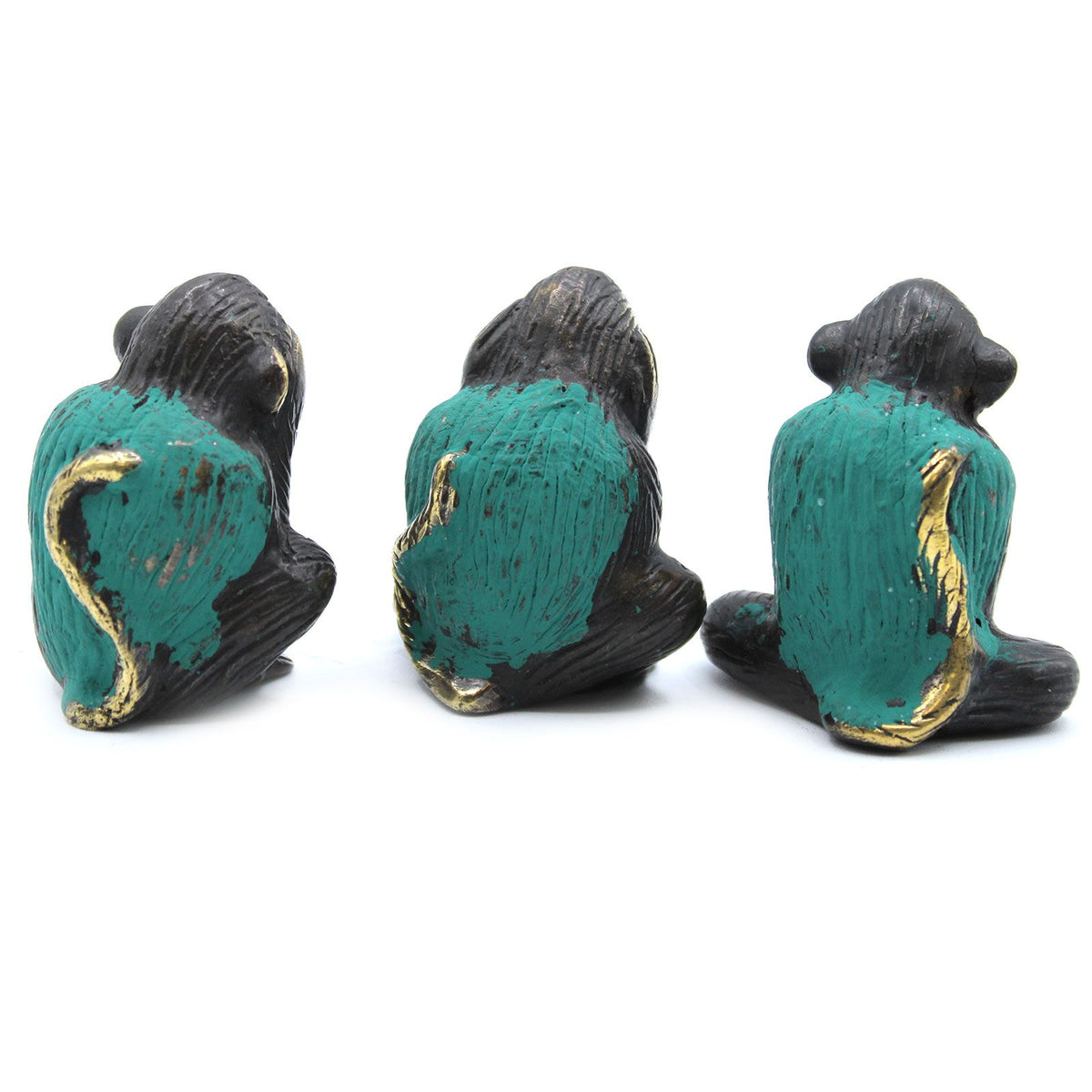 Set of 3 - See No Evil etc - Monkeys product image 2