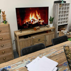 Large TV Stand - Recycled Wood product image