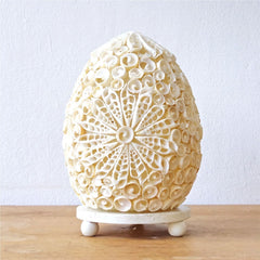 Boho Sea Shell Lamp - Cut Art Shell Oval - 15cm product image 2