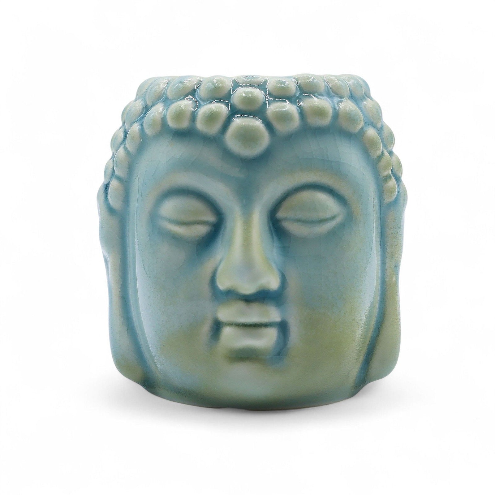 Buddha Oil Burner - Blue product image