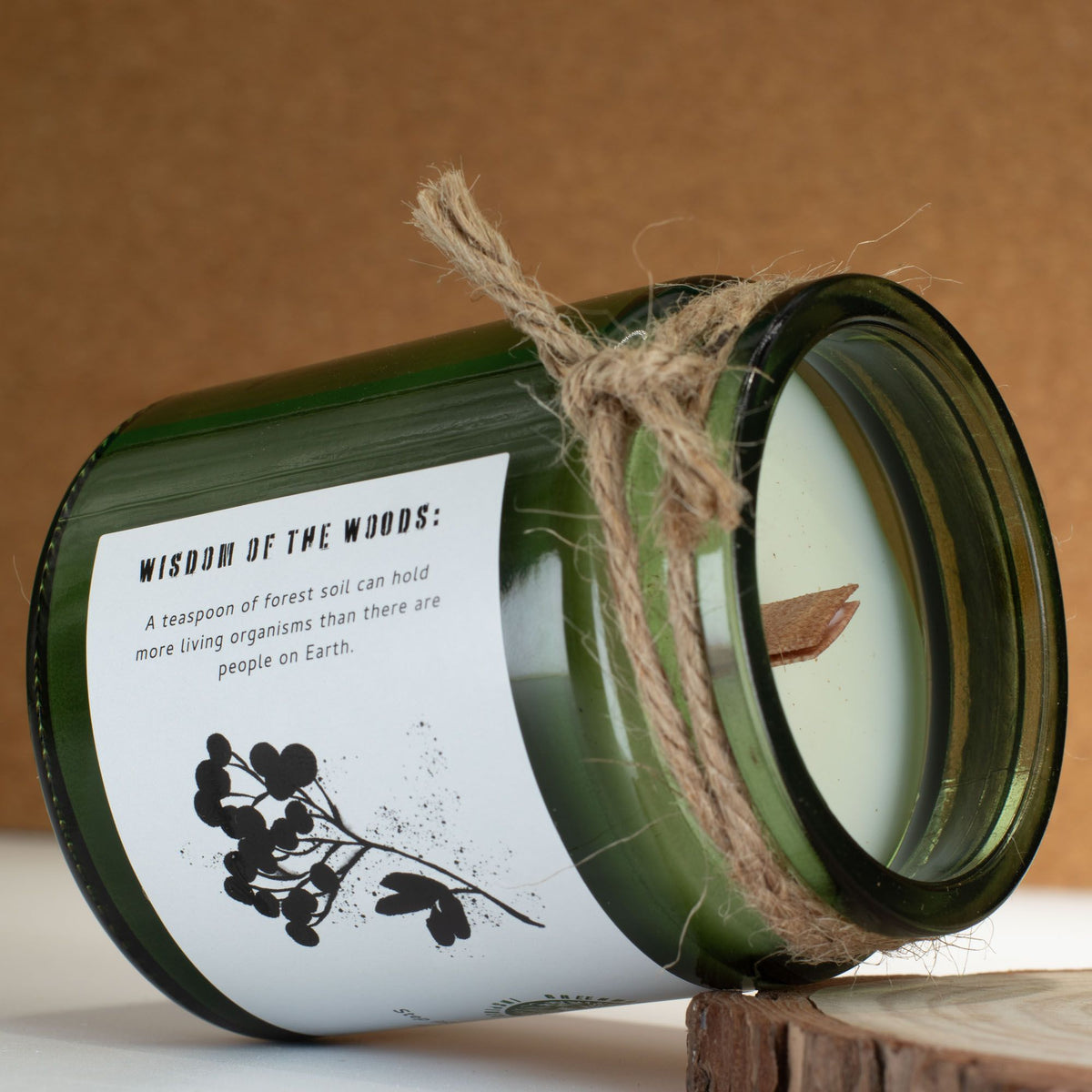 Greenman Woodwick Soy Candle - Woodland Zest product image 4