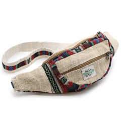 Bum Bag - Hemp & Cotton (asst)