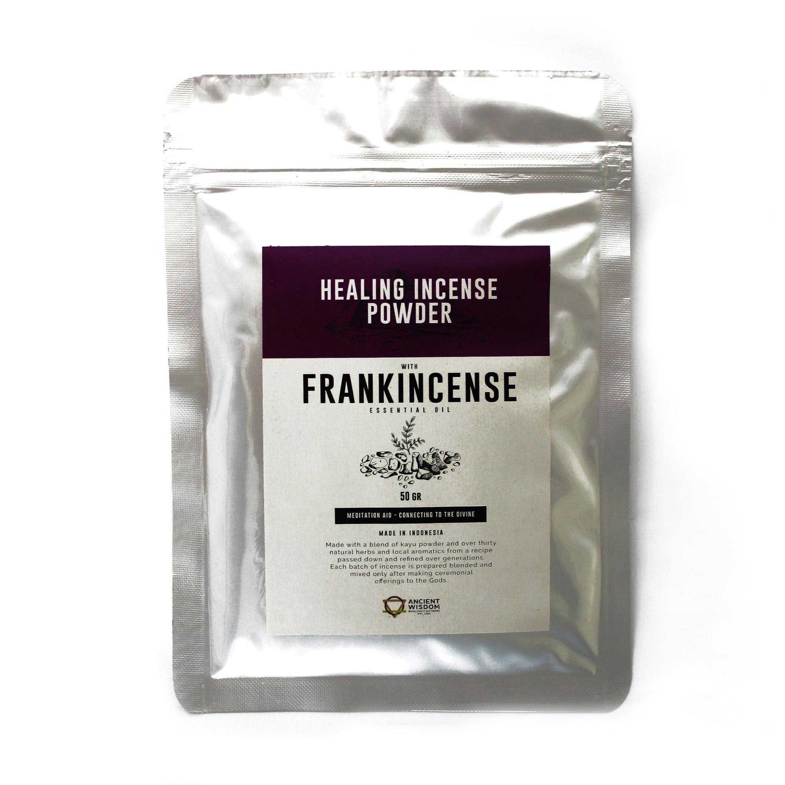 Healing Incense Powder - Frankincense 50gm product image