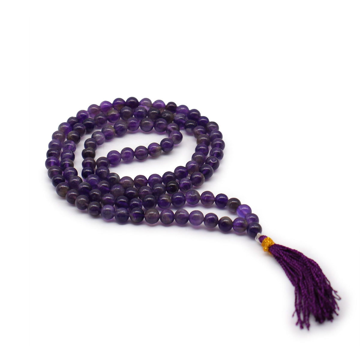 108 Bead Mala - Amethyst - product image 4