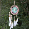 Pastel Pink Macramé Dream Catcher 16cm (asst colours) product image
