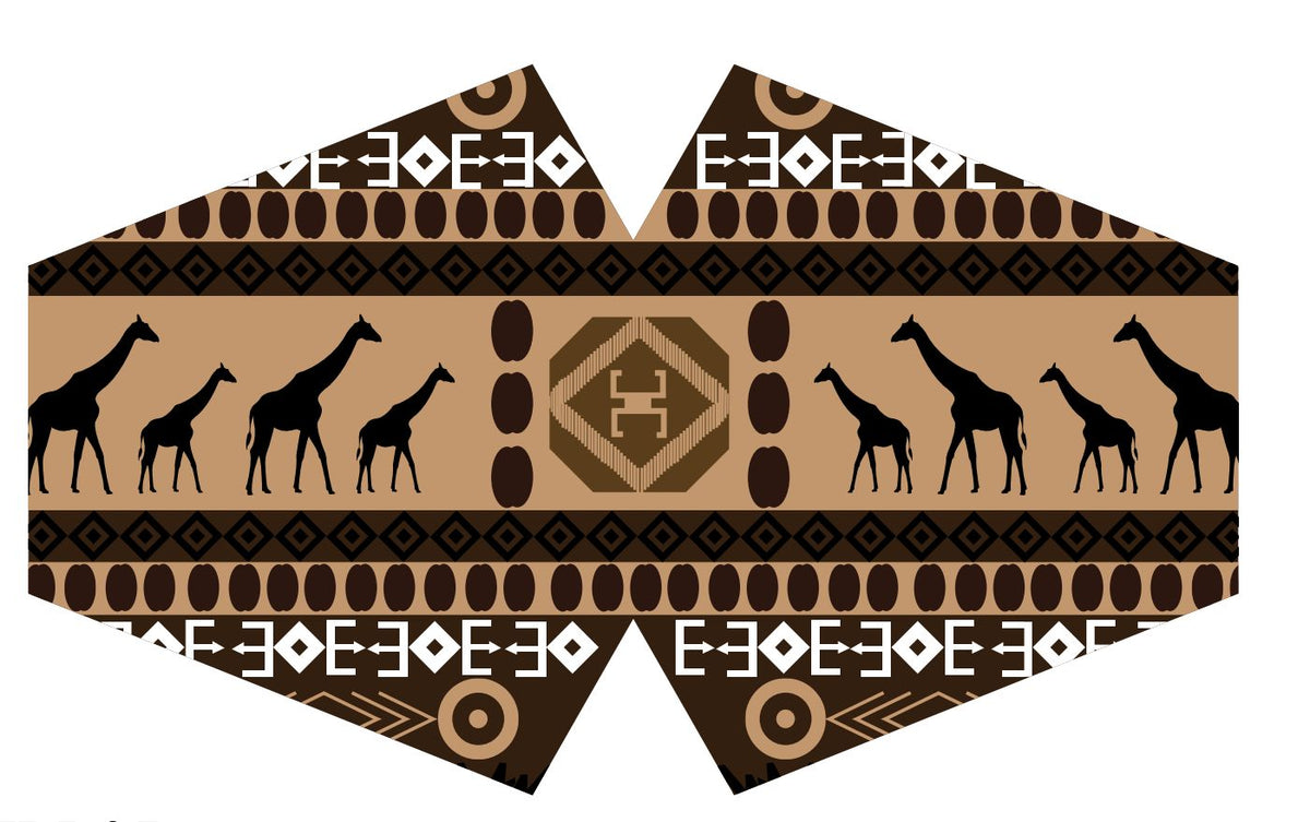 Reusable Fashion Face Mask - African Tribal (Adult) - product image 5