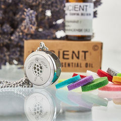Aromatherapy Diffuser Necklace - Turtle 25mm product image 3