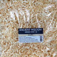 SizzlePak Shredded paper - Ivory (1KG) product image