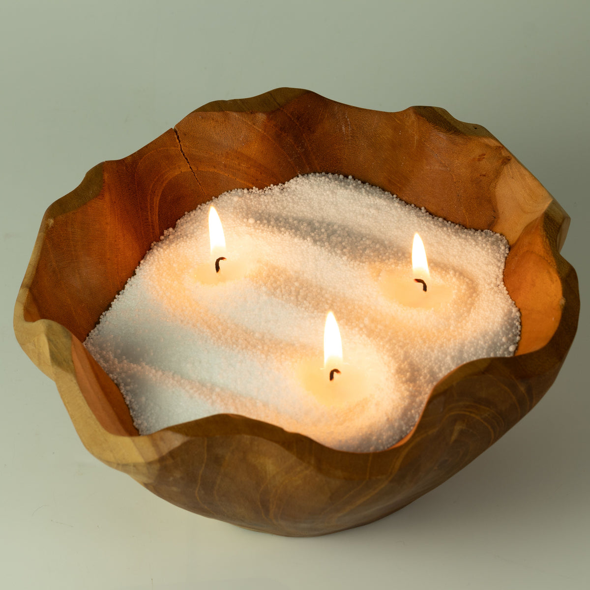 Fragranced Candle Sand - Taupe Orange - Cobalt - 300g - product image 9