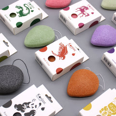 Teardrop Konjac Sponge - Green Tea - Protective product image 5