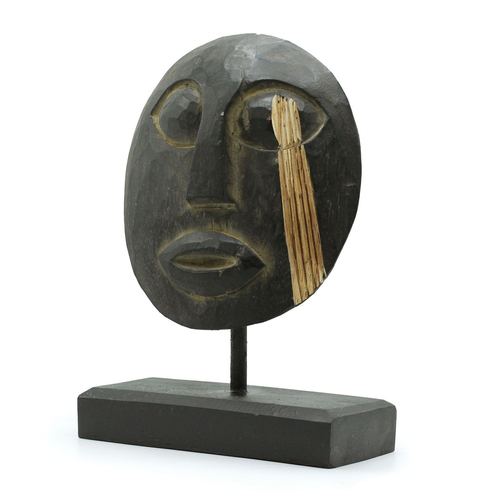 Timor Tribal Decorative Mask - Black 27x20cm product image 6