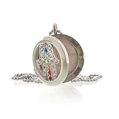Aromatherapy Jewellery Necklace - Hamsa Chakra - 30mm product image 3