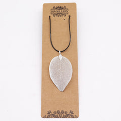 Necklace - Bravery Leaf - Silver product image 2