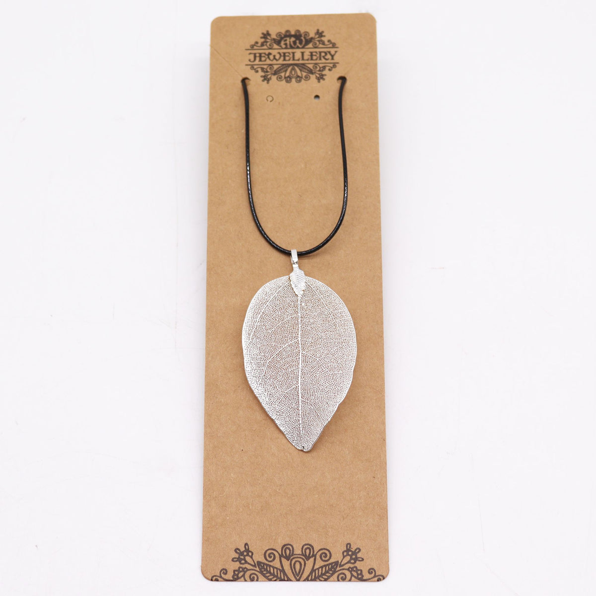 Necklace - Bravery Leaf - Silver product image 2