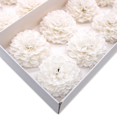 Craft Soap Flower - Small Chrysanthemum - White product image 4