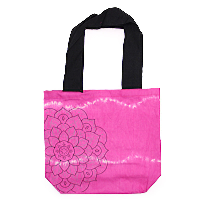 Tye-Dye Cotton Bag (6oz) - 38x42x12cm - Mandela - Magento - Black Handle product image