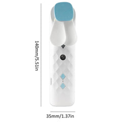 White Nano Mist Face Fan & Spray - USB chargable product image 2