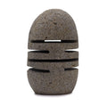 Natural Riverstone Candle Holder - Standing Stone Cut product image