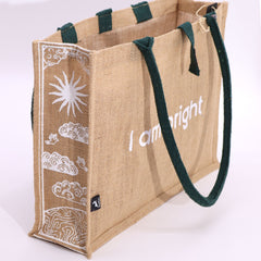 Hop Hare Jute Big Bag - I am Bright product image 5