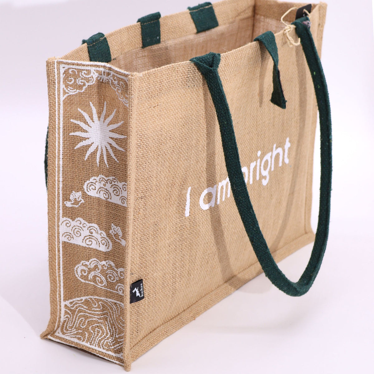 Hop Hare Jute Big Bag - I am Bright product image 5