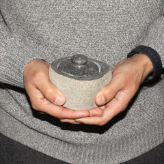 Natural Riverstone Grounding Pot - Small (aprox 9x7cm) product image 7