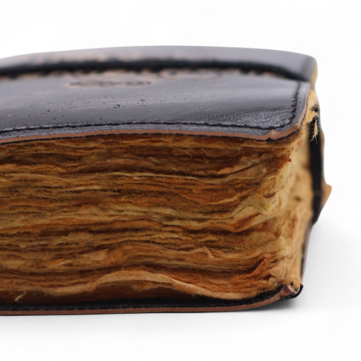 Fat Deckled Edge Leather Notebooks (5x3.5") - The Stories I Tell Myself product image 4