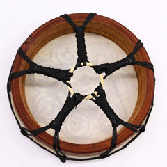 Chakra Shamanic Drum with Stick - 25cm product image 2