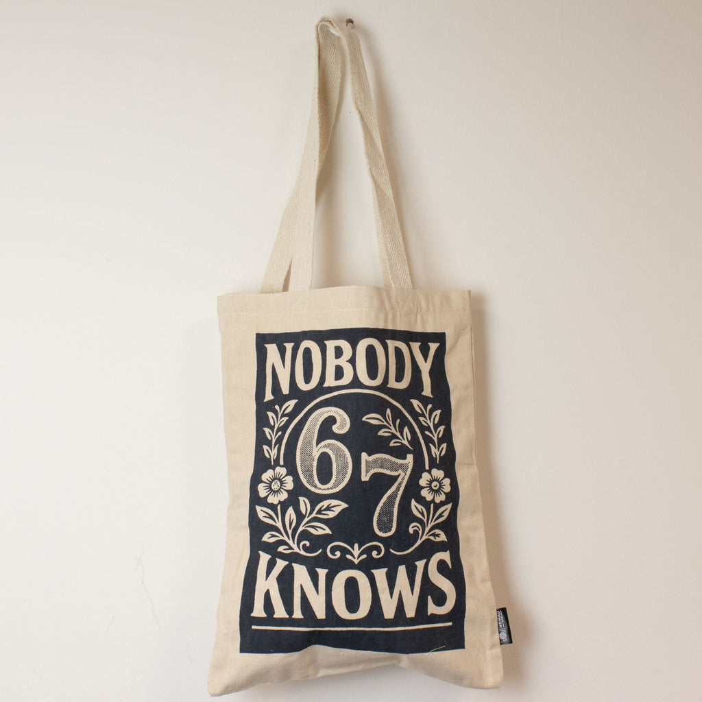 Nomad Sari Iconic Toni Tote Bag - Nobody Knows 67 - Natural 10oz product image 3