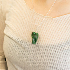 Gemstone Guardian Angel Pendant - Green Aventurine product image 2