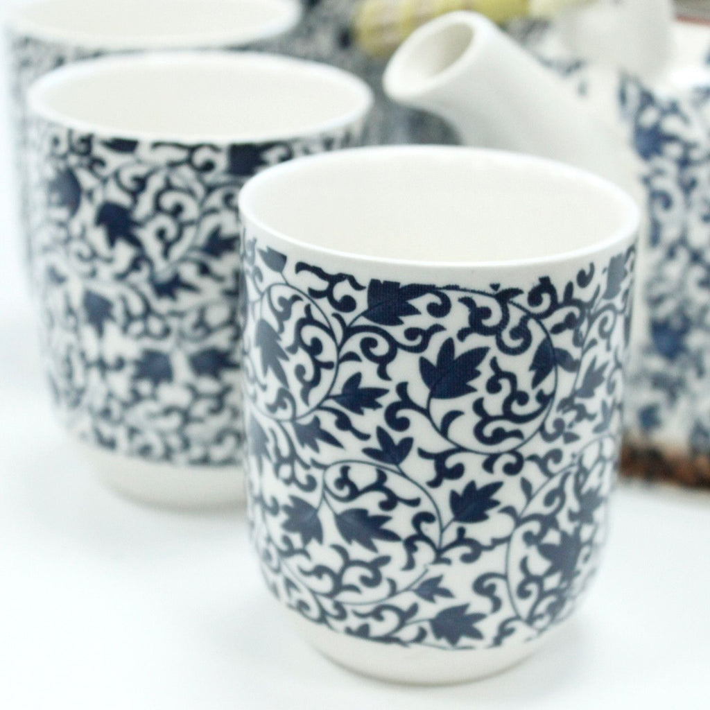 Herbal Teapot Set - Blue Pattern product image 2