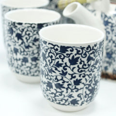 Herbal Teapot Set - Blue Pattern product image 2