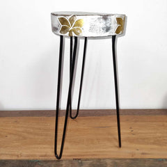 Albasia Wood Plant Stand - Whitewash product image 6