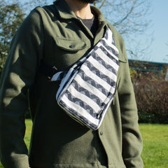 Nomad Sari Jacquard Natural Cross Bag - Atlas Nomad product image 7