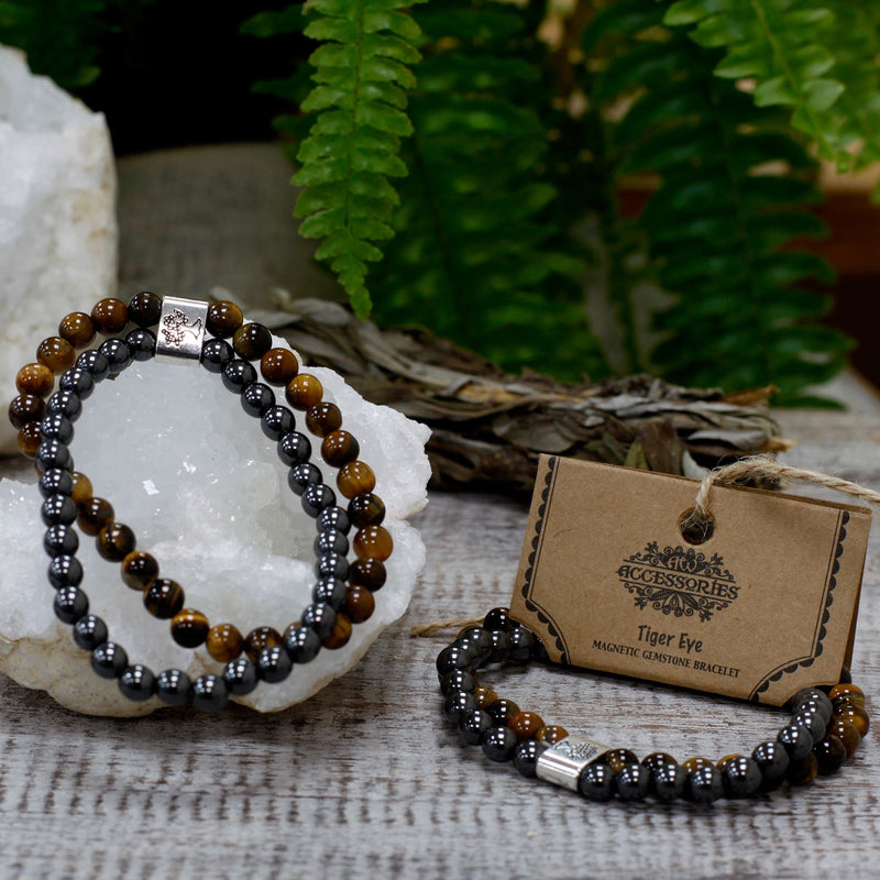 Magnetic Gemstone Bracelet - Tiger Eye product image